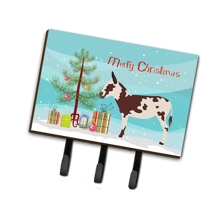 Carolines Treasures American Spotted Donkey Christmas Leash or Key Holder BB9218TH68